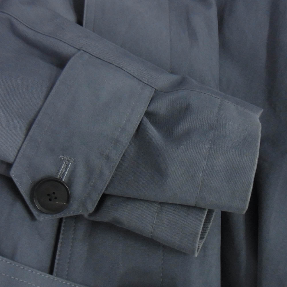 AURALEE オーラリー 25SS A25SC01GF WASHED FINX GABARDINE SOUTIEN COAT ウォッシュド ギャバジン トレンチ コート グレー系 3【中古】