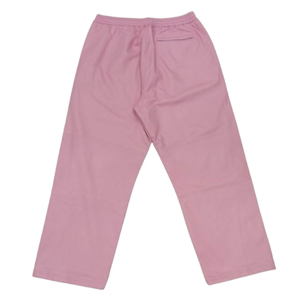 Supreme シュプリーム 25AW × Umbro Leather Track Pant アンブロ レザー トラック パンツ ピンク系 L【新古品】【未使用】【中古】