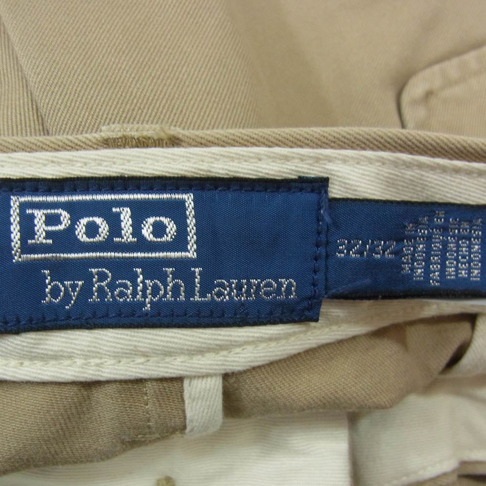 POLO RALPH LAUREN ポロ・ラルフローレン チノ パンツ ベージュ系 32【中古】