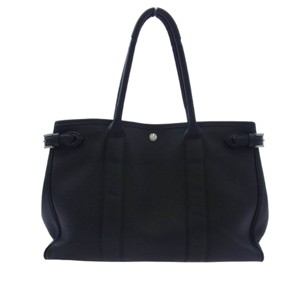 WILDSWANS ワイルドスワンズ PRECEDE レザートート ビジネス バッグ ブラック系【中古】