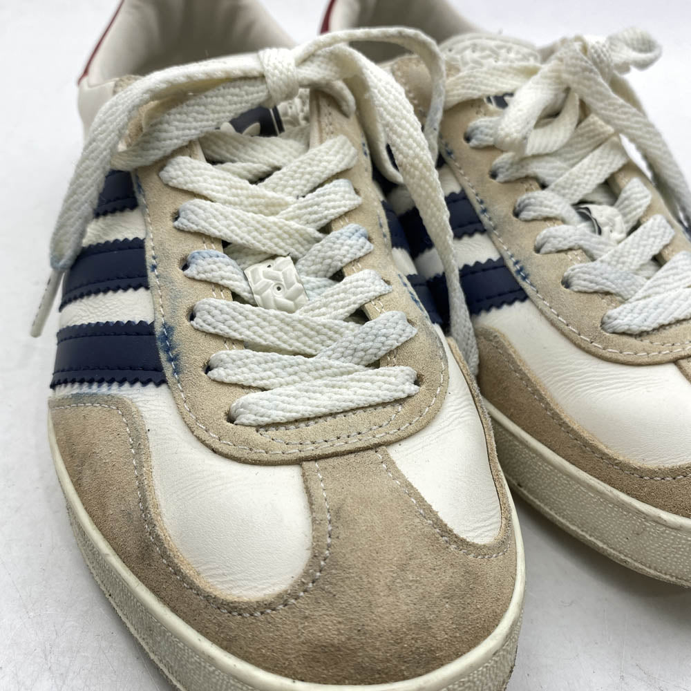 GUCCI グッチ 707861 × ADIDAS GAZZELLE ガゼル ローカット スニーカー 21cm【中古】