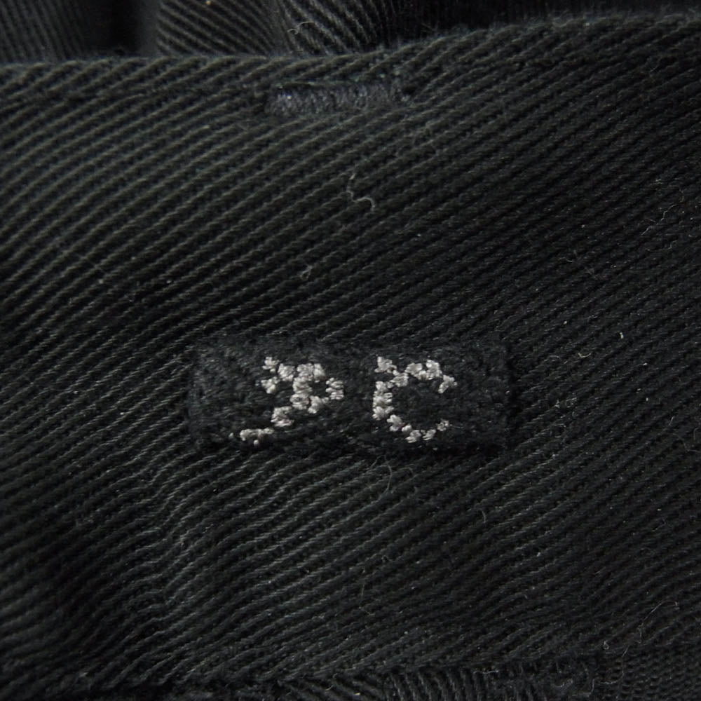 PORTER CLASSIC ポータークラシック chino Pants コットン タック テーパード チノ パンツ ブラック系 M【中古】