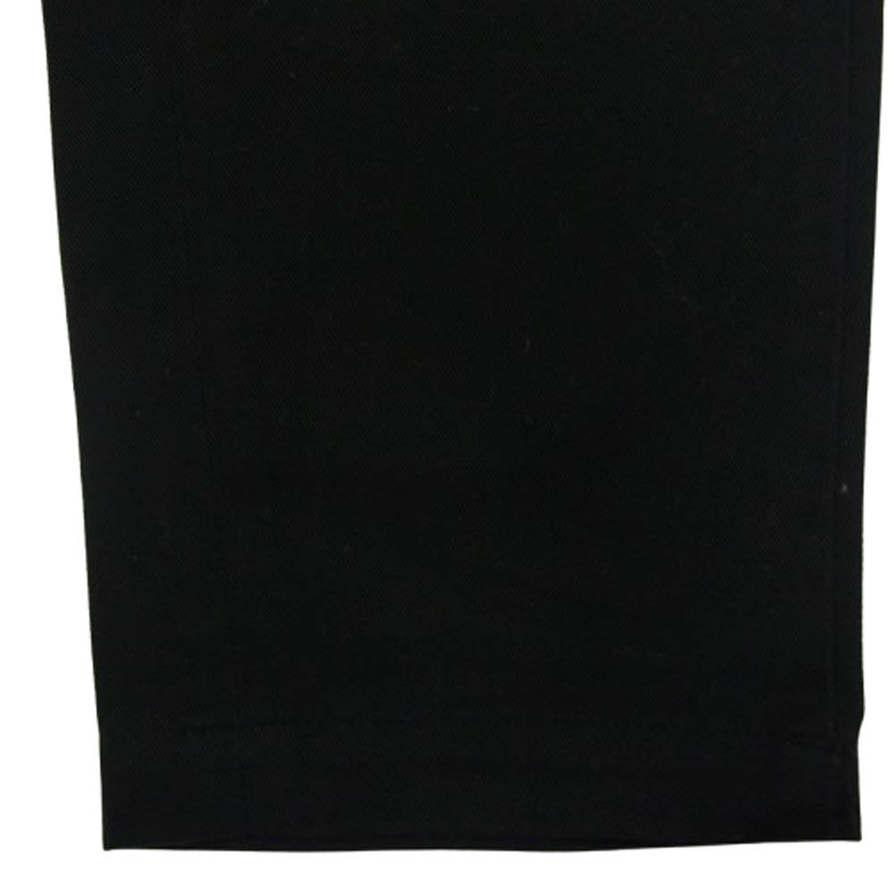 PORTER CLASSIC ポータークラシック chino Pants コットン タック テーパード チノ パンツ ブラック系 M【中古】