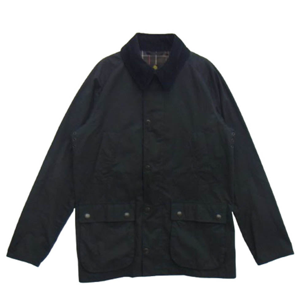 Barbour バブアー MCA0487NY71 BEDALE SL PEACHED ビデイル 3ワラント ピーチスキン ジャケット ブラック系 40【中古】