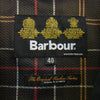 Barbour バブアー MCA0487NY71 BEDALE SL PEACHED ビデイル 3ワラント ピーチスキン ジャケット ブラック系 40【中古】