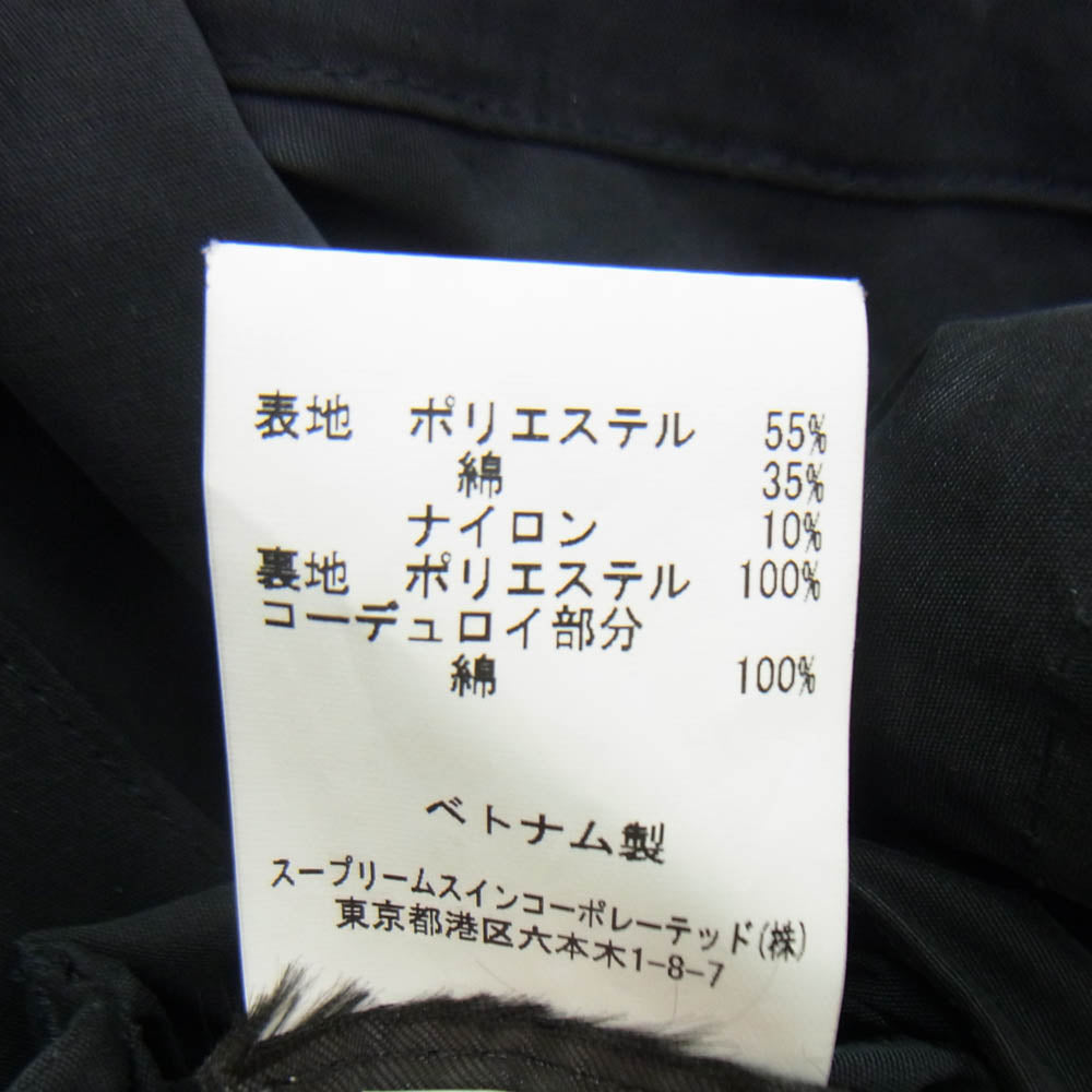 Barbour バブアー MCA0487NY71 BEDALE SL PEACHED ビデイル 3ワラント ピーチスキン ジャケット ブラック系 40【中古】