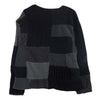 PORTER CLASSIC ポータークラシック H/W PATCHWORK CARDIGAN パッチワーク カーディガン ブラック系 2【中古】