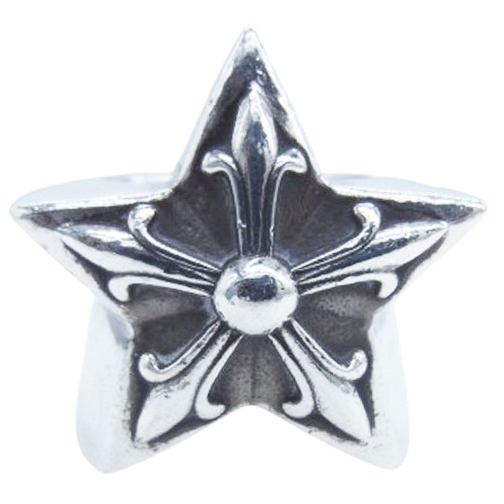 CHROME HEARTS クロムハーツ（原本有） STR LRG ラージスター シルバー リング シルバー系 15号【中古】