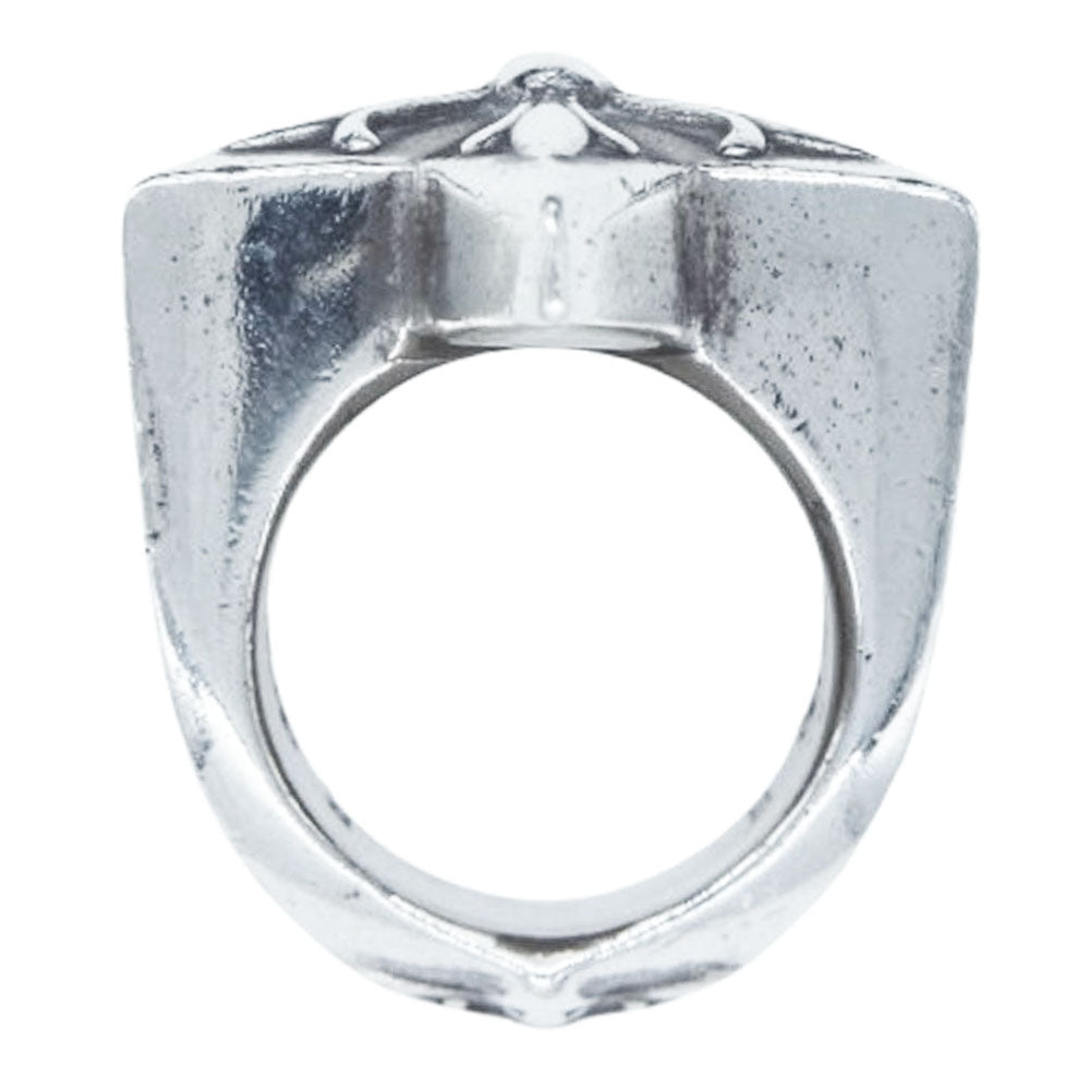 CHROME HEARTS クロムハーツ（原本有） STR LRG ラージスター シルバー リング シルバー系 15号【中古】