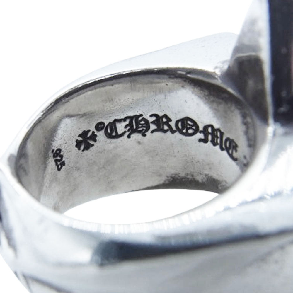 CHROME HEARTS クロムハーツ（原本有） STR LRG ラージスター シルバー リング シルバー系 15号【中古】