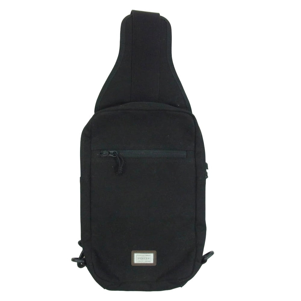 PORTER ポーター ボディバッグ ショルダーバッグ ブラック系【中古】