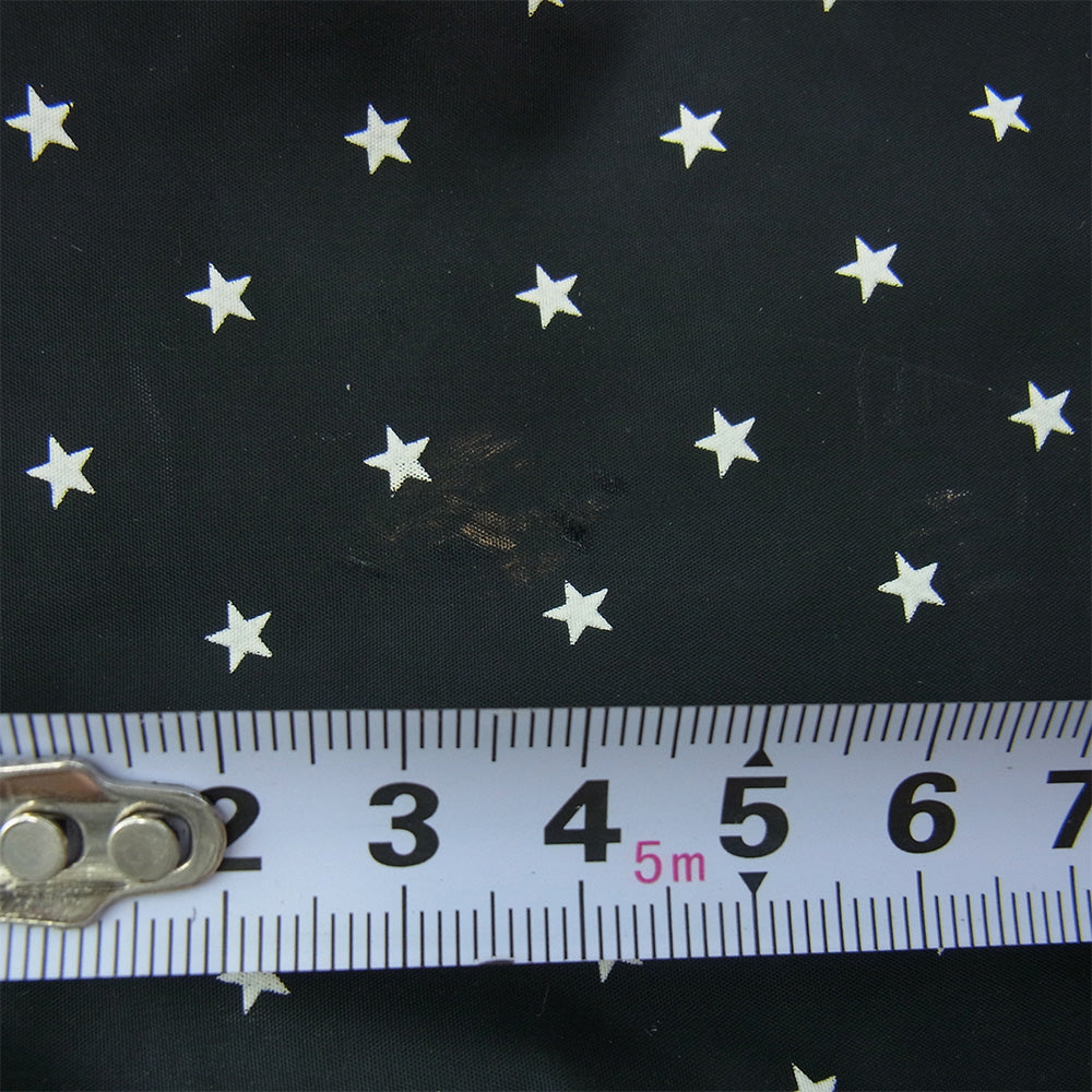 HEAD PORTER ヘッドポーター BLACK BEAUTY STELLAR ブラックビューティー ステラ スター ドット プリント 星柄 ボディバッグ ウェストポーチ ブラック系【中古】