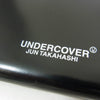UNDERCOVER アンダーカバー 20SS UCY4C01-1 ガラスレザー ラウンド ジップ ウォレット 牛革 財布 ブラック系【極上美品】【中古】