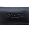 COACH コーチ ターンロック レザー キーリング ブラック系 ゴールド系【中古】
