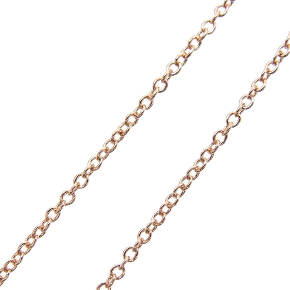 COACH コーチ Cロゴ ライトストーン ネックレス ピンク系【中古】
