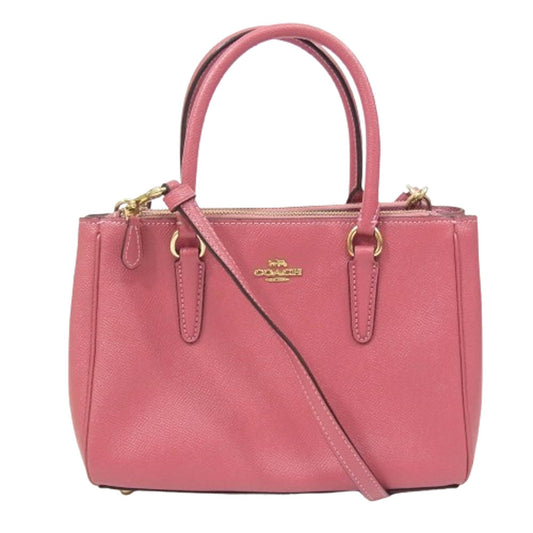 COACH コーチ F44962 2way ハンド ショルダー バッグ ピンク系【中古】