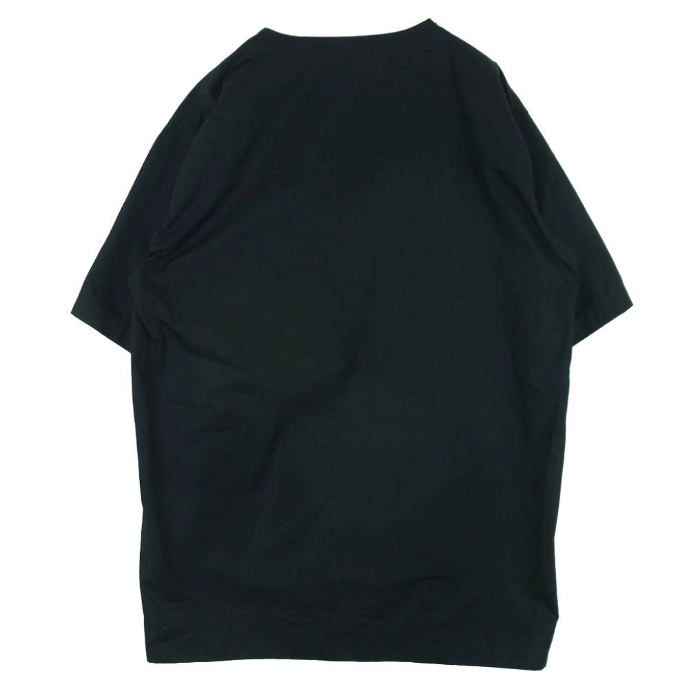 JIL SANDER ジルサンダー 20SS JSMS420731MS244200B11 Short Sleeve T-Shirt ショートスリーブ プルオーバー 半袖 Tシャツ ブラック系 001 46【中古】
