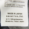 Sacai サカイ 25-07957 Denim Dress 再構築 デニム ドレス ミニスカート インディゴブルー系 2【中古】