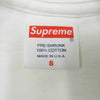 Supreme シュプリーム 22AW Warning Tee ワーニング ロゴ 半袖 Tシャツ ホワイト系 S【中古】