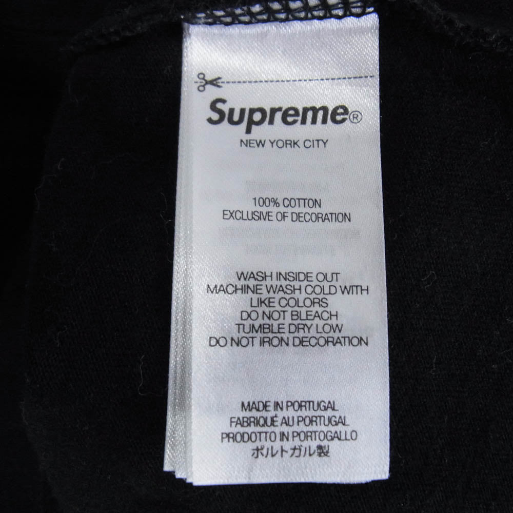 Supreme シュプリーム 23AW CLASSIC LOGO S/S TOP クラシックロゴ Tシャツ 半袖カットソー ブラック系 M【中古】