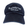 Supreme シュプリーム 21AW GORE-TEX Classic Logo Corduroy 6Panel Cap GTX クラシック ロゴ コーデュロイ 6パネル コーデュロイ 帽子 キャップ ブラック系【中古】