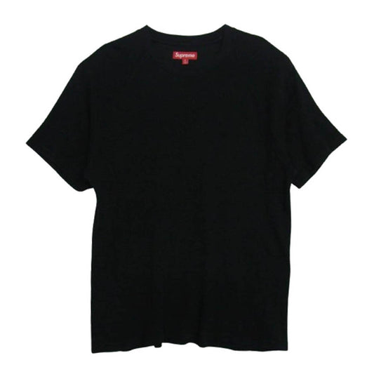 Supreme シュプリーム 24AW Stencil Thermal S/S Top ステンレスロゴ サーマル Tシャツ ブラック系 M【中古】