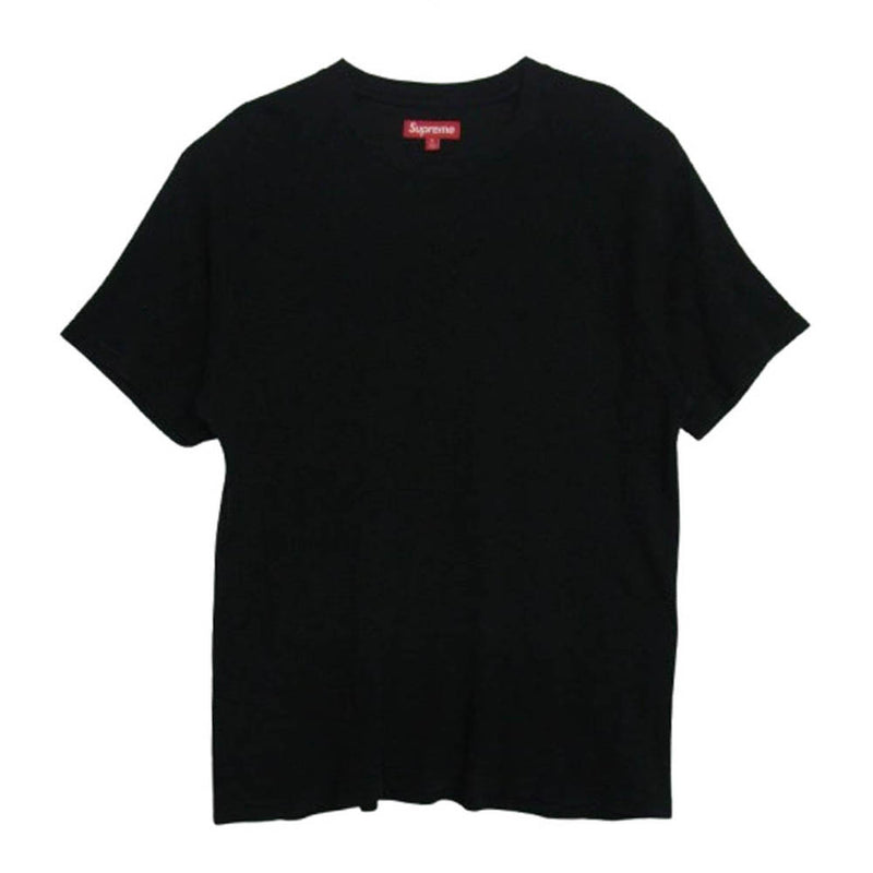 Supreme シュプリーム 24AW Stencil Thermal S/S Top ステンレスロゴ サーマル Tシャツ ブラック系 M【中古】