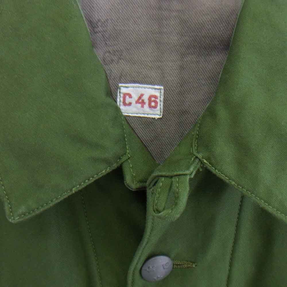 スウェーデン軍 M59 ミリタリー フィールドジャケット グリーン系【中古】