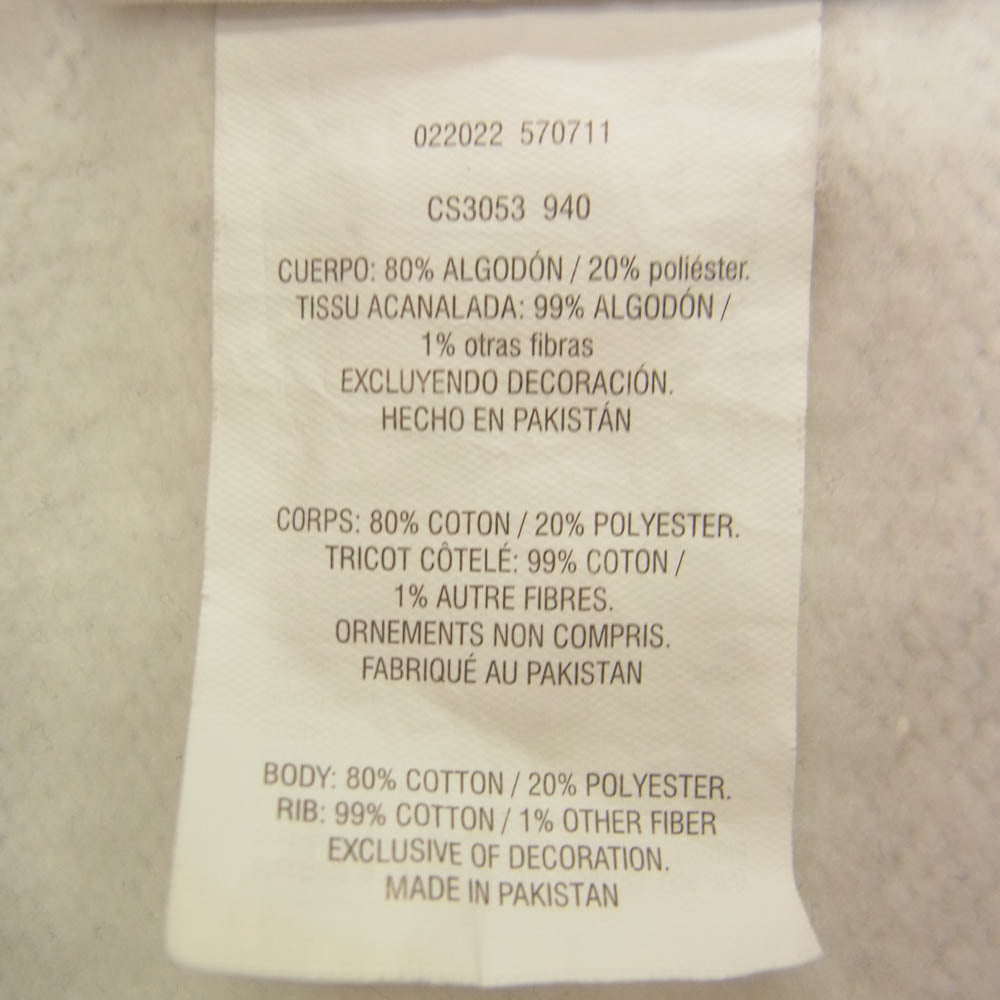 Champion チャンピオン ANCHORS AWEIGH OFFICIAL PRINT R/W 1/4 ZIP SWEAT アメリカ海軍兵学校 リバースウィーブ 刺繍 ロゴ ハーフ ジップ スウェット グレー系 2XL【中古】