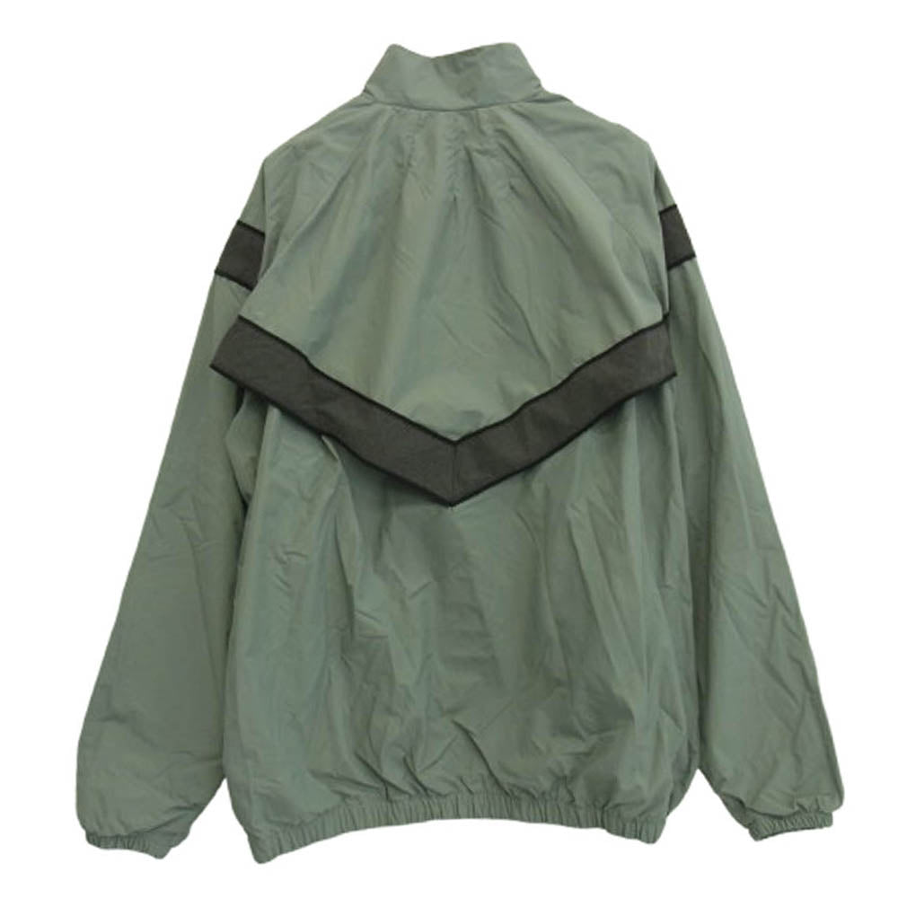 8415-01-465-4672 US ARMY IPFU ジップ ナイロン ジャケット グレー系 XL【中古】