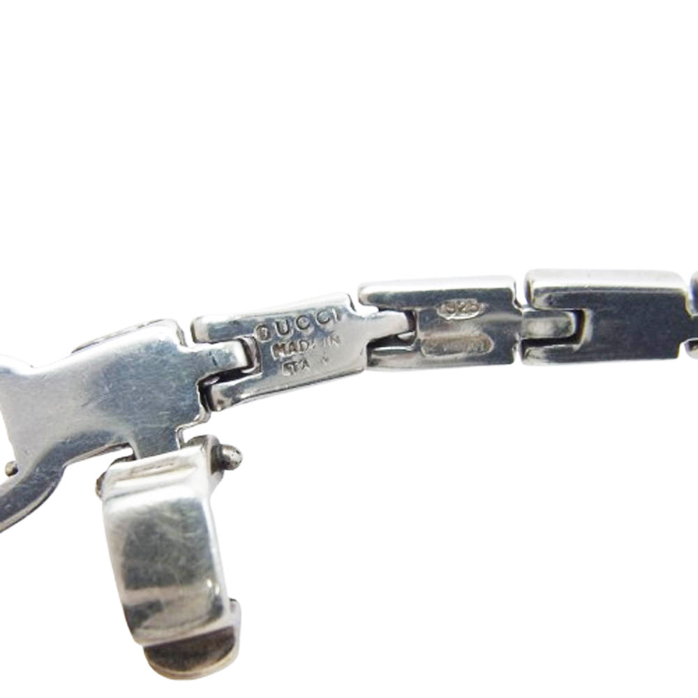 GUCCI グッチ オールド SV925 バックル ブレスレット シルバー系【中古】