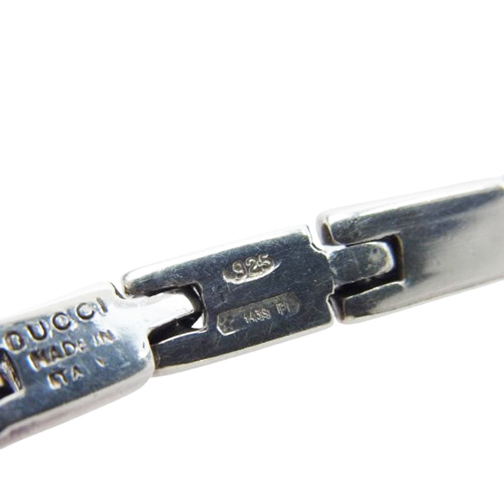 GUCCI グッチ オールド SV925 バックル ブレスレット シルバー系【中古】