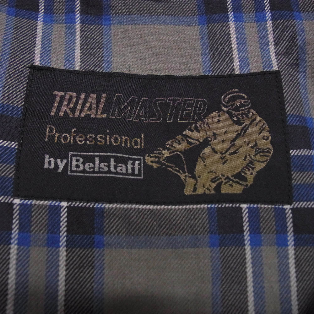 BELSTAFF ベルスタッフ 英国製 トライアルマスター オイルド ワックス ジャケット ブラック系 UK 34【中古】