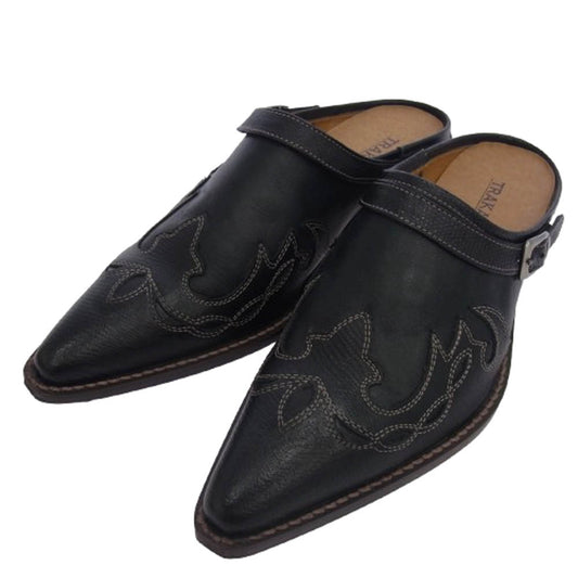 トラッカーズ 25402 カウボーイブーツ ウエスタンミュール ウエスタンブーツ ブラック系 7【中古】