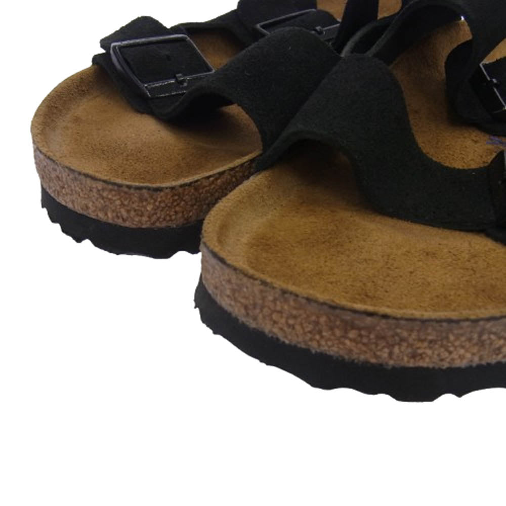 BIRKENSTOCK ビルケンシュトック 951321 ARIZONA SFB アリゾナ ソフトフットベッド ブラック系 26cm【中古】