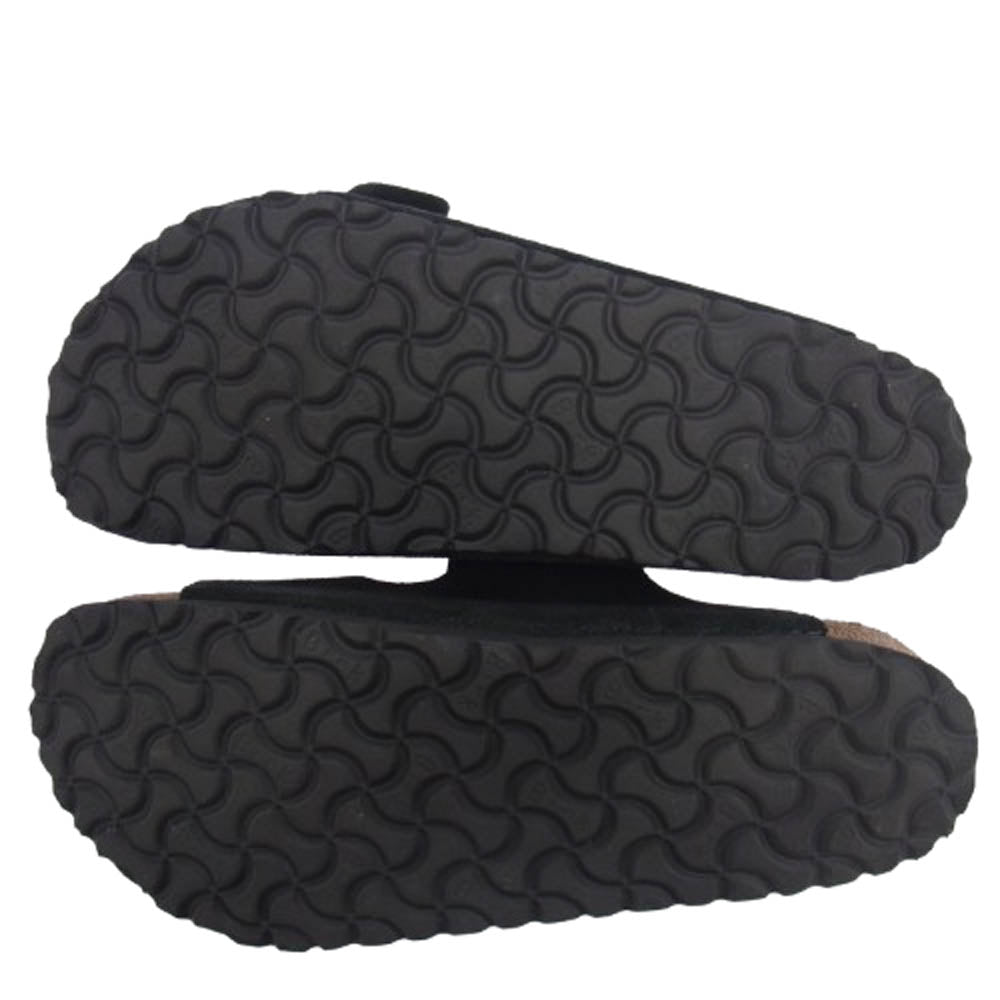 BIRKENSTOCK ビルケンシュトック 951321 ARIZONA SFB アリゾナ ソフトフットベッド ブラック系 26cm【中古】