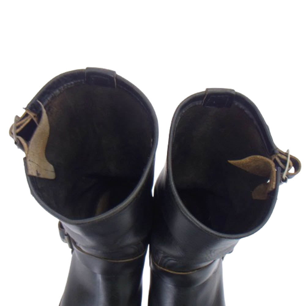 RED WING レッドウィング 2268 PT91 ENGINEER BOOTS エンジニア ブーツ ブラック系 US9D【中古】