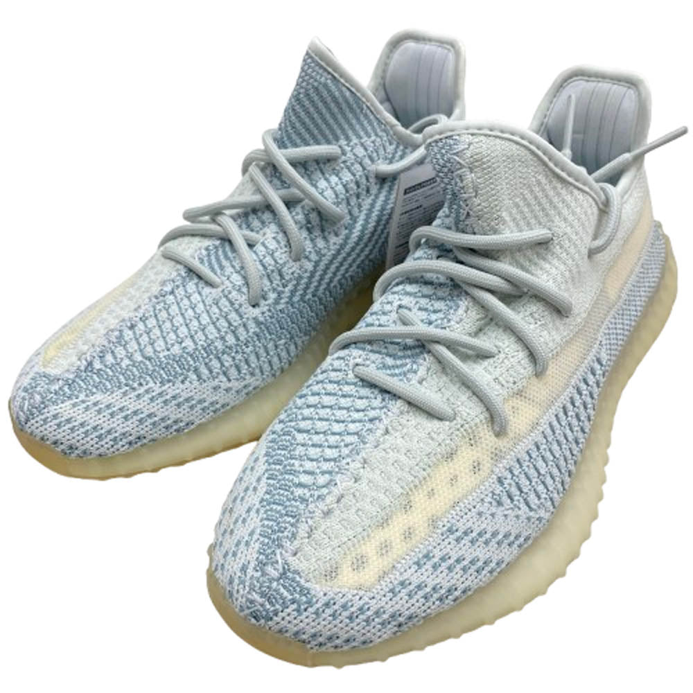 YEEZY BOOST イージーブースト FW3043 350 V2 CLOUD WHITE イージーブースト クラウドホワイト ノンリフレクティブ スニーカー 26cm【極上美品】【中古】