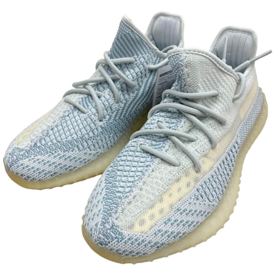 YEEZY BOOST イージーブースト FW3043 350 V2 CLOUD WHITE イージーブースト クラウドホワイト ノンリフレクティブ スニーカー 26cm【極上美品】【中古】