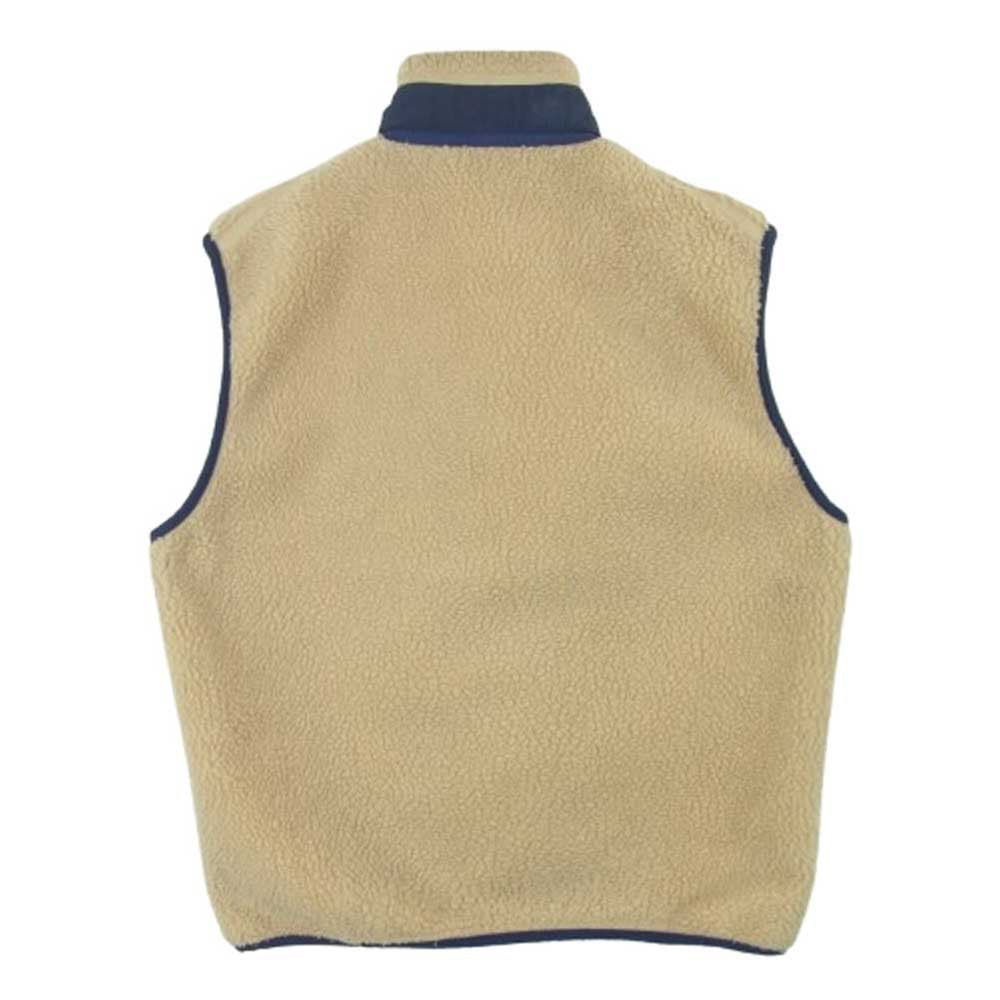patagonia パタゴニア 01SS 23044 01年製 USA製 23044SP01 CLASSIC RETRO X VEST クラシック レトロX フリース ベスト ベージュ系 M【中古】