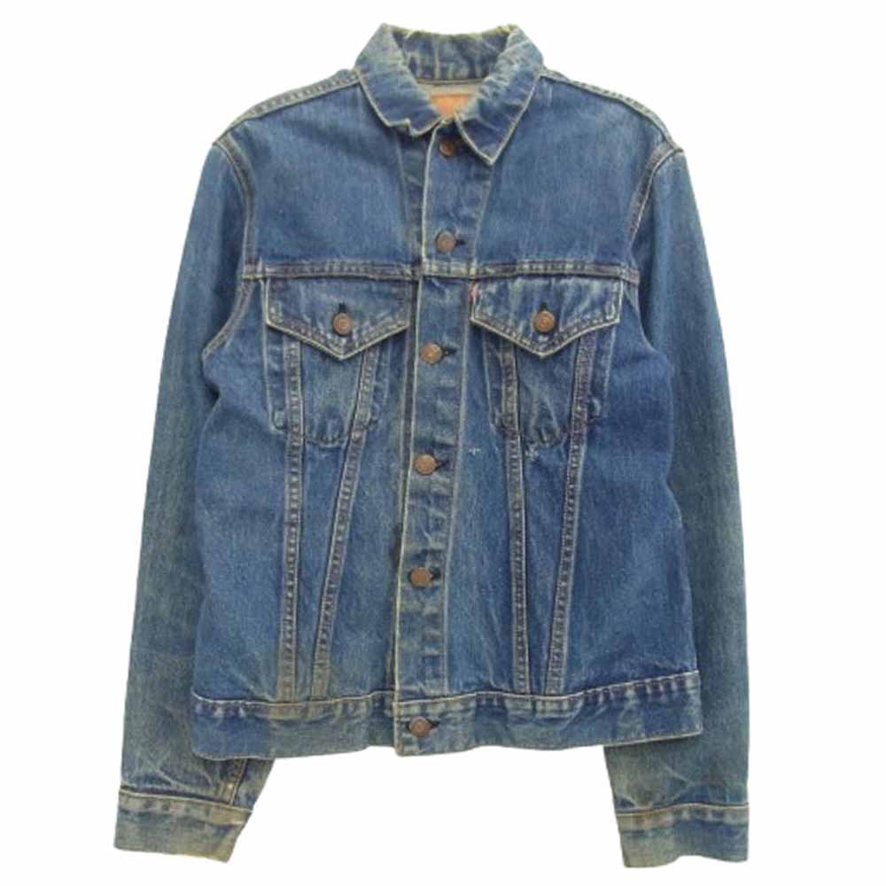 Levi's リーバイス 70505 0217 60～70s 70505 BIGE ボタン裏刻印526 Gジャン 4th デニムジャケット インディゴブルー系【中古】