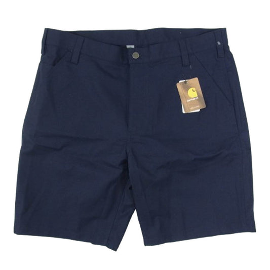 Carhartt カーハート コットンキャンバス ワーク ショーツ ハーフパンツ ネイビー系 38【中古】
