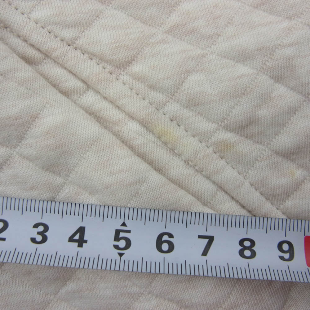 patagonia パタゴニア 18AW 25315 Women's Organic Cotton Quilt Hoody オーガニックコットン キルティング フーディー ジップ パーカー ホワイト系 S【中古】