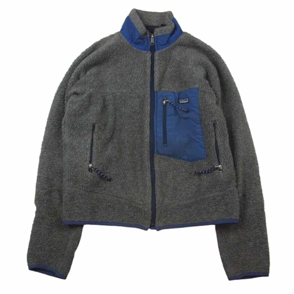 patagonia パタゴニア 23055 うSA製 CLASSIC RETRO X JACKET クラシックレトロX フリース ジャケット グレー系 S【中古】