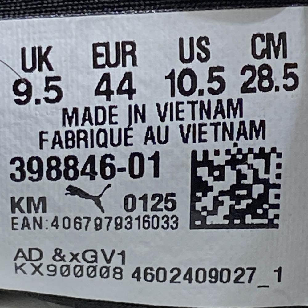 PUMA プーマ 398846-01 Speedcat OG Puma Black スピード キャット ローカット スニーカー ブラック系 28.5cm【中古】