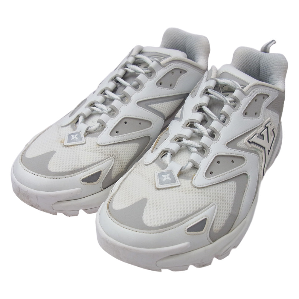 LOUIS VUITTON ルイ・ヴィトン 1ABEQ6 LV Runner Tatic Sneaker ランナー タティック スニーカー ホワイト系 9【中古】