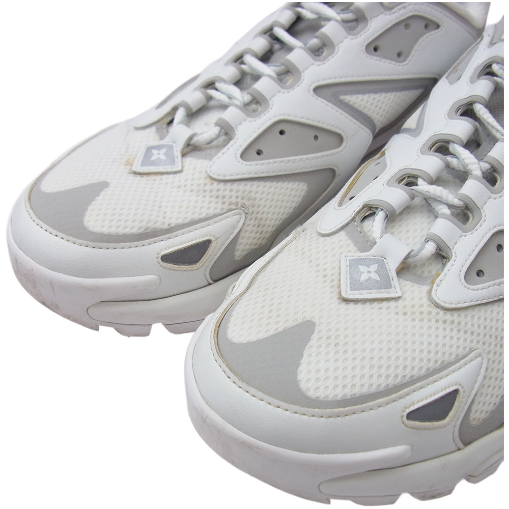 LOUIS VUITTON ルイ・ヴィトン 1ABEQ6 LV Runner Tatic Sneaker ランナー タティック スニーカー ホワイト系 9【中古】