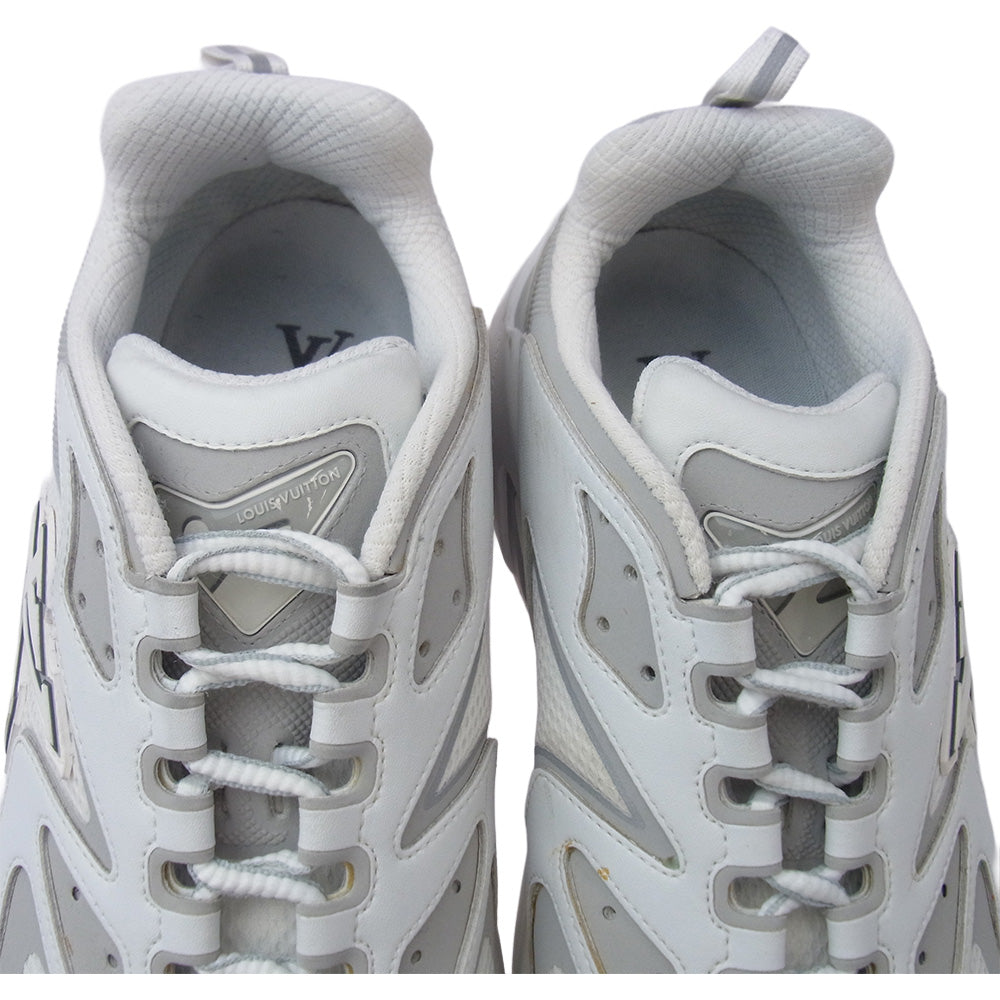 LOUIS VUITTON ルイ・ヴィトン 1ABEQ6 LV Runner Tatic Sneaker ランナー タティック スニーカー ホワイト系 9【中古】