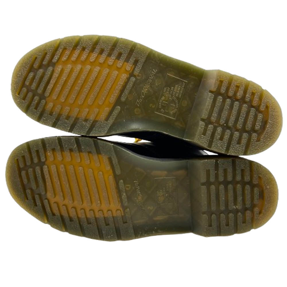 Dr.Martens ドクターマーチン 1460 8ホール レースアップ レザーブーツ ブラック系 43【中古】