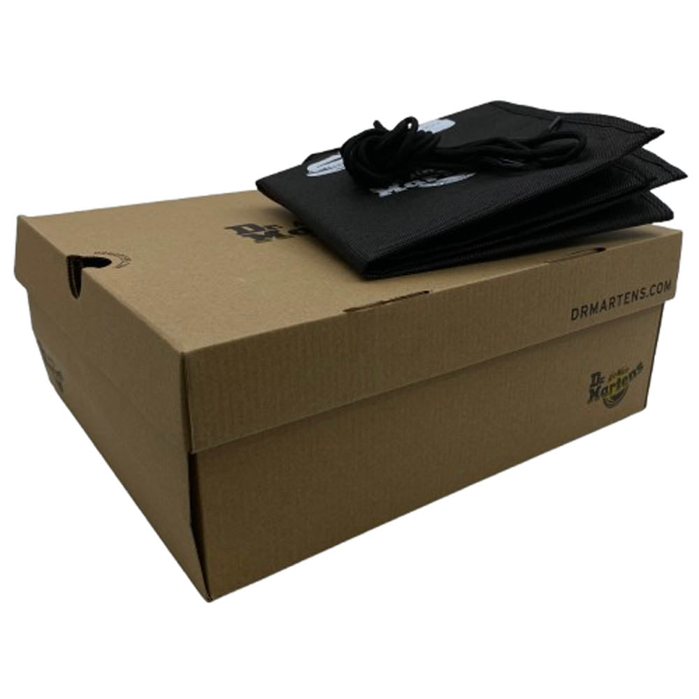 Dr.Martens ドクターマーチン 1460 8ホール レースアップ レザーブーツ ブラック系 43【中古】